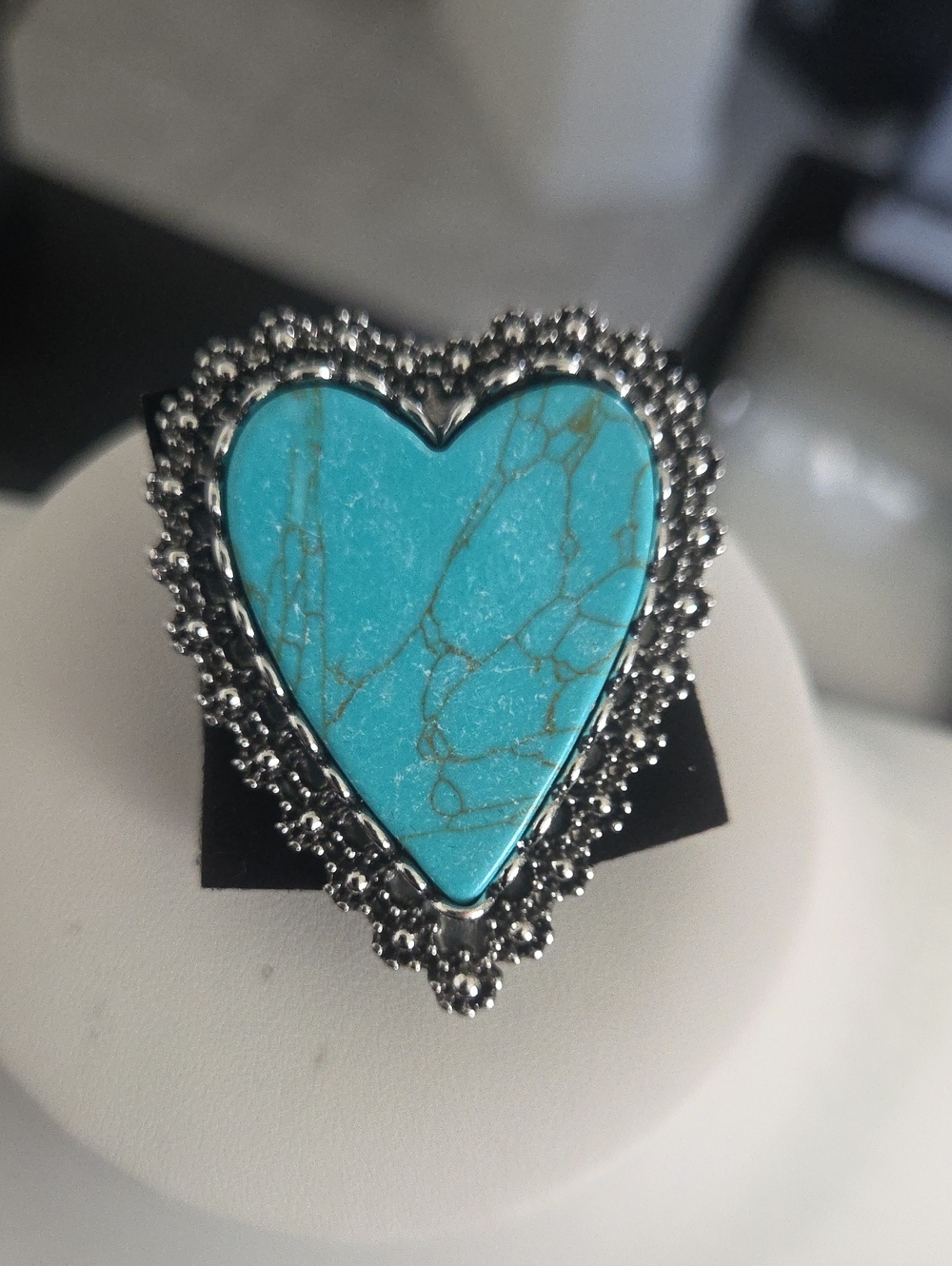 Paparazzi Affectionate Allegience Blue Ring NWT